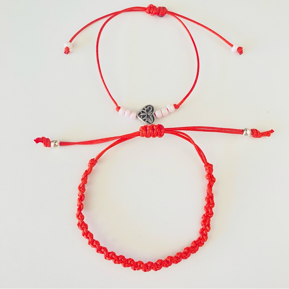 Threaded Stackable Bracelet Set - Picture 2 of 4